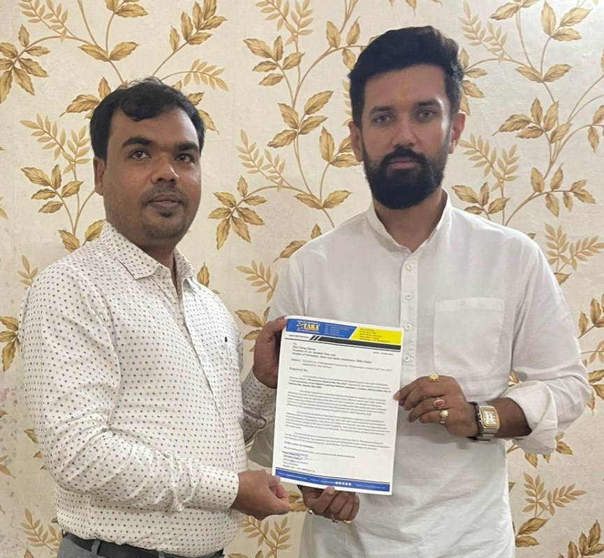 Shri Chirag Paswan, Union Minister for Food Processing Industries, during an interaction with Tara Institute