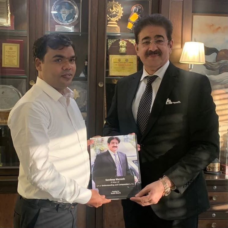 Dr. Sandeep Marwah, Founder, Noida Film City & AAFT | Film Producer, during an interaction with Tara Institute