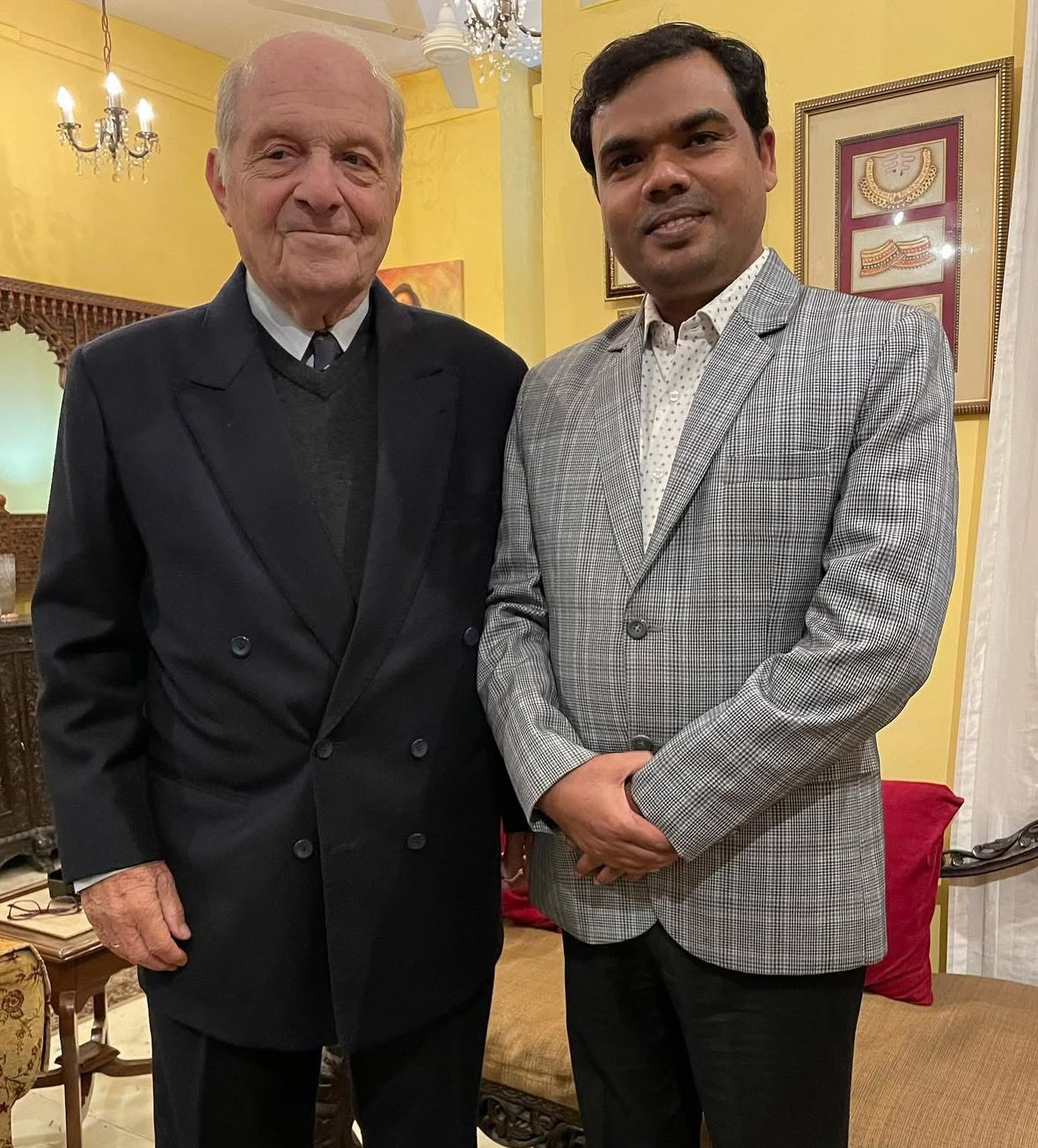 H.E. Dr. Herbert Traxl, Diplomat | Former Austrian Ambassador to India, during an interaction with Tara Institute