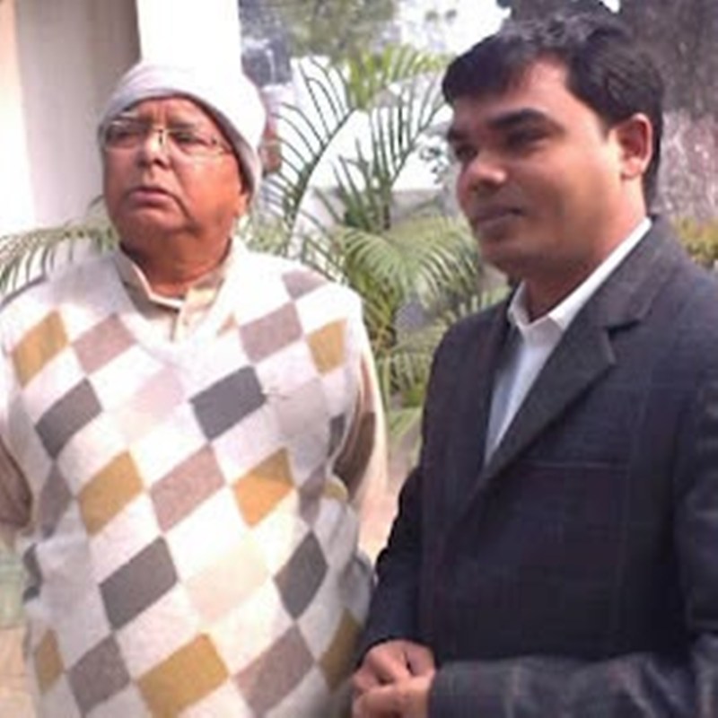 Shri Lalu Prasad Yadav, Former Chief Minister of Bihar & Union Minister for Railways, during an interaction with Tara Institute